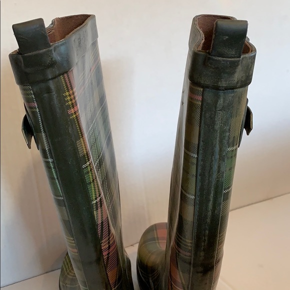 SALE!! ⚡️host pick⚡️Welly Rubber boots size 5 plaid boots - Picture 5 of 11